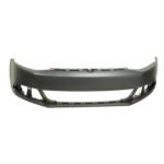 Front Bumper Cover Exc Gli; Sedan; W/O Headlamp Washer; W/O Parking Assist; Primed CAPA