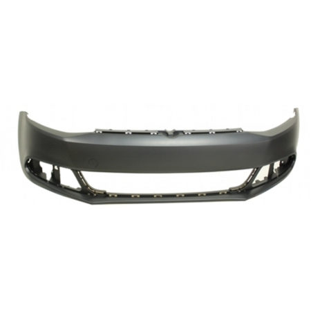 Front Bumper Cover Exc Gli; Sedan; W/O Headlamp Washer; W/O Parking Assist; Primed - VOLKSWAGEN JETTA 2011-2014