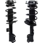 Front Shocks Suspension Struts & Coil Spring PAIR Hyundai Elantra 2011-2016