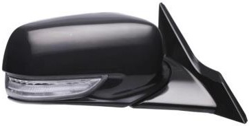 Right Mirror Outside Rear View Power; Heated; W/Memory; W/Signal; Crystal Black; Code Nh731P; Ptm - ACURA TL 2009-2014
