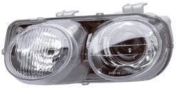 Left Headlamp assy composite w/o socket or bulb - ACURA INTEGRA 1998-2001