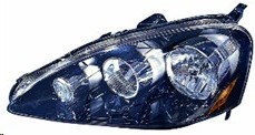 Left Headlamp lens/housing all - ACURA RSX 2005-2006