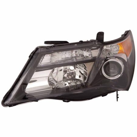 Left Headlamp lens/housing BASE|TECHNOLOGY; HID - ACURA MDX 2010-2013