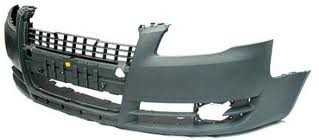 Front bumper cover CABRIO; w/o Sport Pkg; w/o Headlamp Washer; prime - AUDI RS4 2008-2008