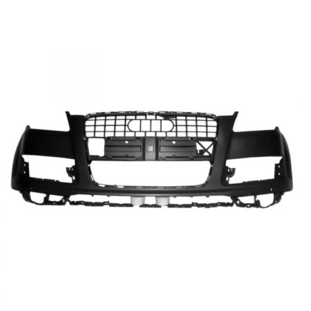 Front bumper cover w/o S-Line Pkg; w/H/Lamp Washers; w/Parking Aid; prime - AUDI Q7 2010-2015