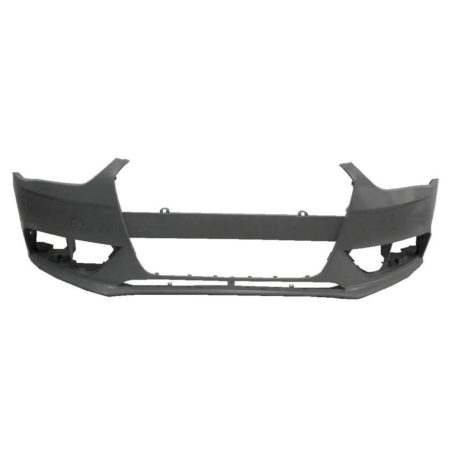 Front bumper cover w/o S-Line Pkg; w/o Headlamp Washer; w/o Warning system; prime - AUDI A4 2013-2016