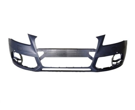 Front bumper cover w/o S-Line Pkg; w/Headlamp Washer; w/Parking Aid; prime - AUDI Q5 2013-2017