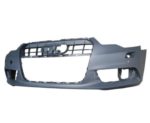 Front bumper cover w/o S-Line Pkg; w/Parking Aid; w/o Parking Assist; prime - AUDI A6 2012-2015