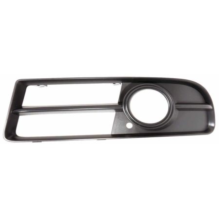 Left Front bumper insert CABRIO; Fog Lamp Bezel - AUDI S4 2007-2009