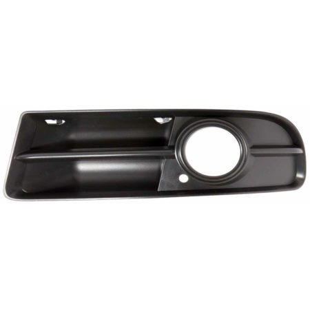 Left Front bumper insert CABRIO; 3.2L; Fog Lamp Bezel - AUDI A4 2007-2009