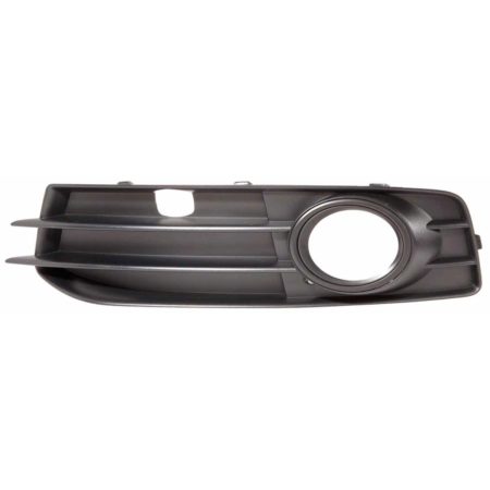Left Front bumper insert w/Sport Pkg; Fog Lamp Bezel; Black Trim - AUDI A3 2009-2013