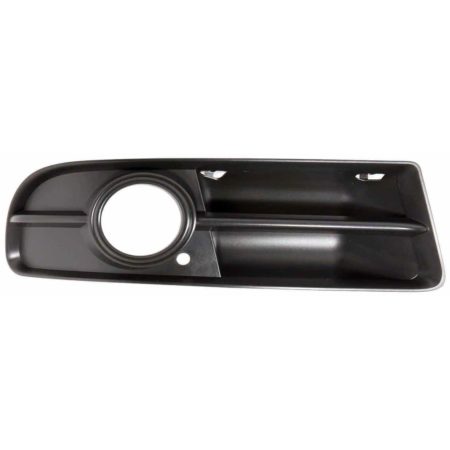 Right Front bumper insert CABRIO; 3.2L; Fog Lamp Bezel - AUDI A4 2007-2009