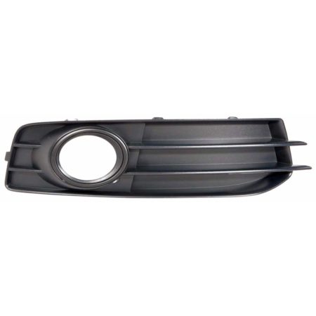 Right Front bumper insert w/Sport Pkg; Fog Lamp Bezel; Black Trim - AUDI A3 2009-2013