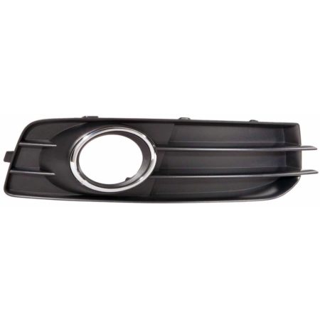 Right Front bumper insert w/Sport Pkg; Fog Lamp Bezel; Chrome Trim - AUDI A3 2009-2013