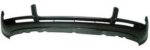 Front bumper valance 4dr sedan/4dr wagon; late design; spoiler; gray - AUDI A4 2002-2005