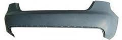 Rear bumper cover Sedan; w/o S-Line Pkg; w/o Parking Aid; prime - AUDI A4 2009-2012