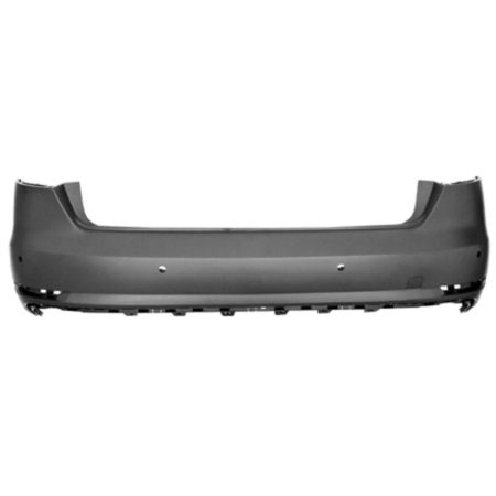 Rear bumper cover w/o S-Line Pkg; w/o Parallel Park Assist; w/Parking Aid; prime - AUDI A4 2017-2019