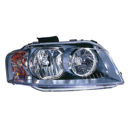Left Headlamp assy composite w/halogen - AUDI A3 2006-2008