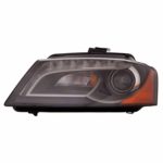 Left Headlamp assy composite Bi-Xenon; w/o Curve Lighting - AUDI A3 2009-2013