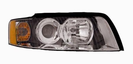 Right Headlamp assy composite halogen - AUDI S4 2004-2005