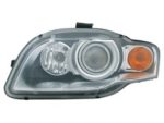 Right Headlamp assy composite w/xenon; w/o curve lighting lamp - AUDI A4 2005-2008