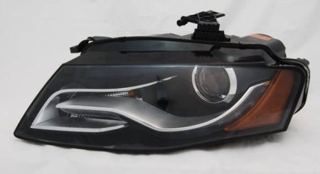 Right Headlamp assy composite Xenon; w/o Curve Lighting - AUDI S4 2010-2010