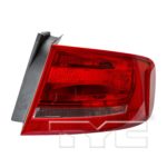 Right Taillamp assy outer Sedan; Bulb Type - AUDI S4 2010-2012