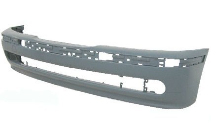 Front bumper cover w/o headlamp washer; prime - BMW 530i 2001-2003