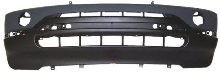 Front bumper cover w/3.0L or 4.4L engine; w/park distance control; w/headlamp washer; prime - BMW X5 2000-2003