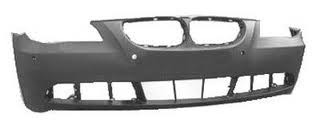 Front bumper cover Sedan/Wagon; w/o M Pkg; w/o Park Distance Control; prime - BMW 530i 2004-2007