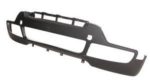 Front bumper cover E70; w/o M Pkg; w/o Park Distance Control; Matte Black; PTM - BMW X5 2007-2010