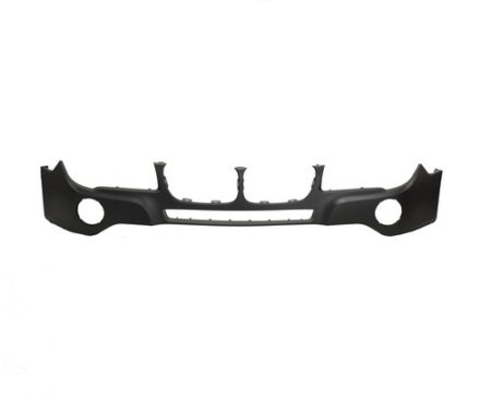 Front bumper cover Upper; w/o M Pkg; w/o Headlamp Washer; prime - BMW X3 2007-2010