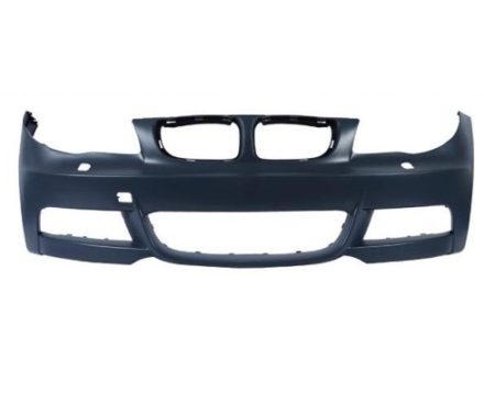 Front bumper cover E82|E88; Coupe/Conv; w/M Pkg; w/Headlamp Washer; prime - BMW 135i 2008-2013