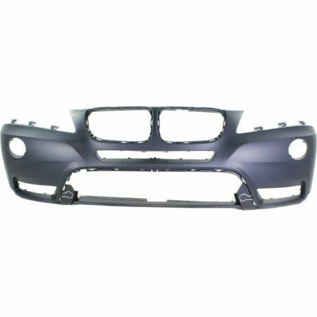 Front bumper cover F25; w/o M Pkg; w/o Headlamp Washer; prime CAPA - BMW X3 2011-2014
