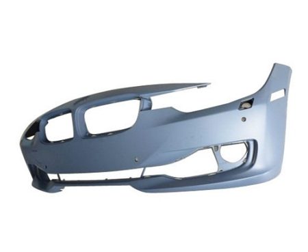 Front bumper cover F30; w/H/Lamp Washer; w/PDC; w/o Park Assist; w/o Camera; prime - BMW 328i 2012-2015