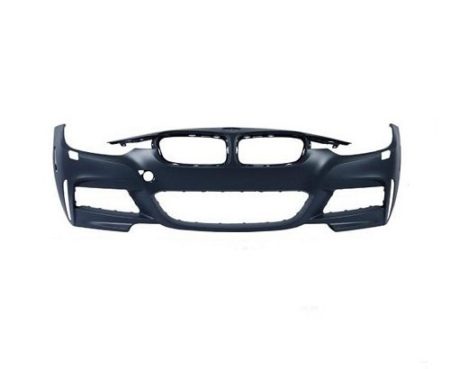 Front bumper cover F30; M SPORT; w/H/Lamp Washer; w/o Park Distance Control; prime - BMW 328i 2013-2016