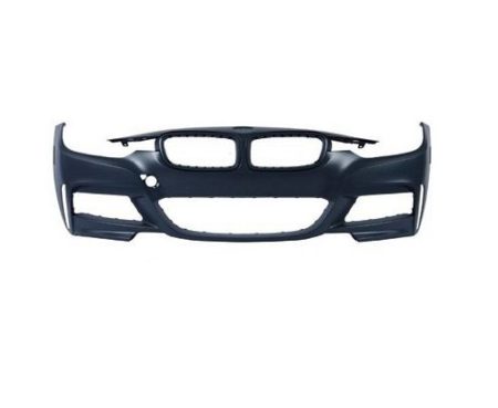 Front bumper cover F30; M SPORT; w/o H/Lamp Washer; w/o Park Distance Control; prime - BMW 328i 2013-2016