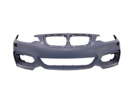 Front bumper cover F22|F23; w/Headlamp Washer; w/o Park Distance Sensors; prime - BMW M235i xDrive 2015-2016