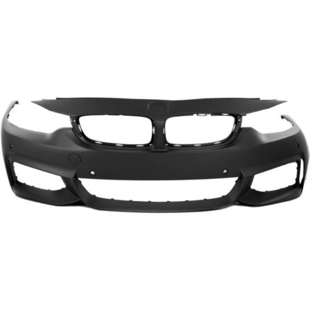 Front bumper cover F32|F33; M SPORT; w/o H/L Washer; w/PDC; w/Park Assist; w/o Camera; prime - BMW 428i 2014-2016