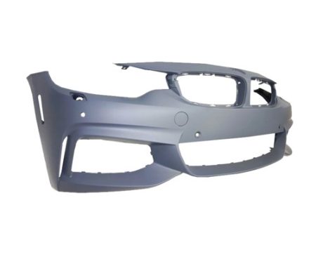 Front bumper cover F32|F33; M SPORT; w/H/L Washer; w/PDC; w/o Park Assist; w/o Camera; prime - BMW 428i 2014-2016