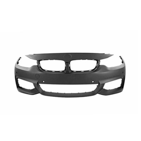 Front bumper cover F32|F33; w/o H/L Washer; w/PDC; w/Park Assist; w/o Camera; prime - BMW 428i 2014-2016
