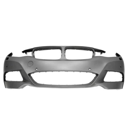 Front bumper cover F34; M SPORT; w/H/L Washer; w/PDC; w/o Park Assist; w/Camera; prime - BMW 340i GT xDrive 2017-2019
