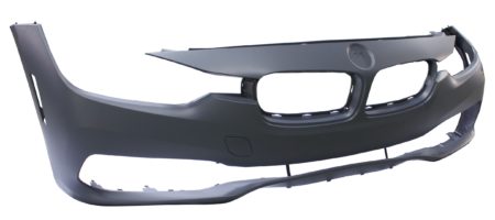 Front bumper cover F30; STANDARD; w/o H/L Washer; w/o PDC; w/o Park Assist; w/o Camera; prime - BMW 340i 2016-2018