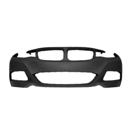 Front bumper cover F34; M SPORT; w/o H/L Washer; w/PDC; w/Park Assist; w/o Camera; prime - BMW 340i GT xDrive 2017-2019
