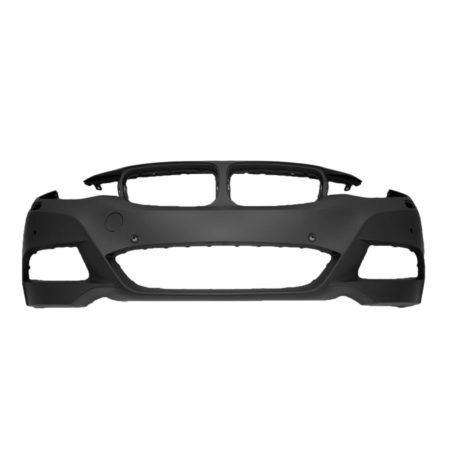 Front bumper cover F34; M SPORT; w/H/L Washer; w/PDC; w/Park Assist; w/o Camera; prime - BMW 340i GT xDrive 2017-2019