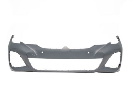 Front bumper cover G20; Sedan; w/M Sport Pkg; w/Park Distance Control; w/Parking Assist; prime - BMW 330i xDrive 2019-2022