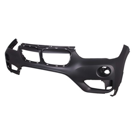 Front bumper cover upper F48; w/o M Pkg; w/o Headlamp Washer; w/o Park Distance Control; prime - BMW X1 2016-2018