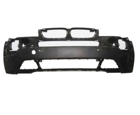 Front bumper cover lower w/Park Distance Control; prime - BMW X3 2007-2010