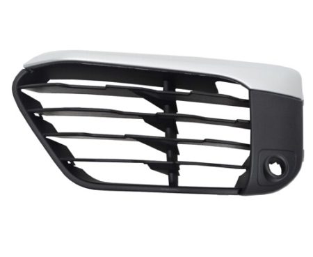 Left Front bumper insert F48; X-LINE; w/o M Pkg; w/Park Distance Control; Outer Grille - BMW X1 2016-2018