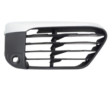 Right Front bumper insert F48; X-LINE; w/o M Pkg; w/Park Distance Control; Outer Grille - BMW X1 2016-2018